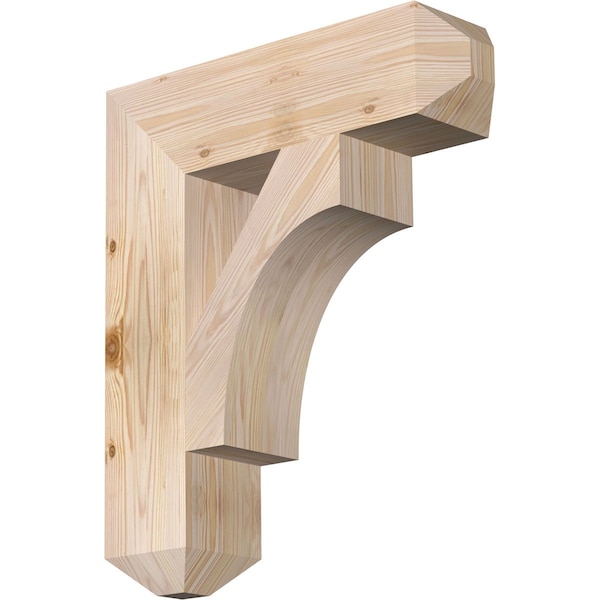 Ekena Millwork Westlake Craftsman Smooth Bracket, Douglas Fir, 5 1/2"W x 22"D x 26"H BKT06X22X26WTL04SDF - main